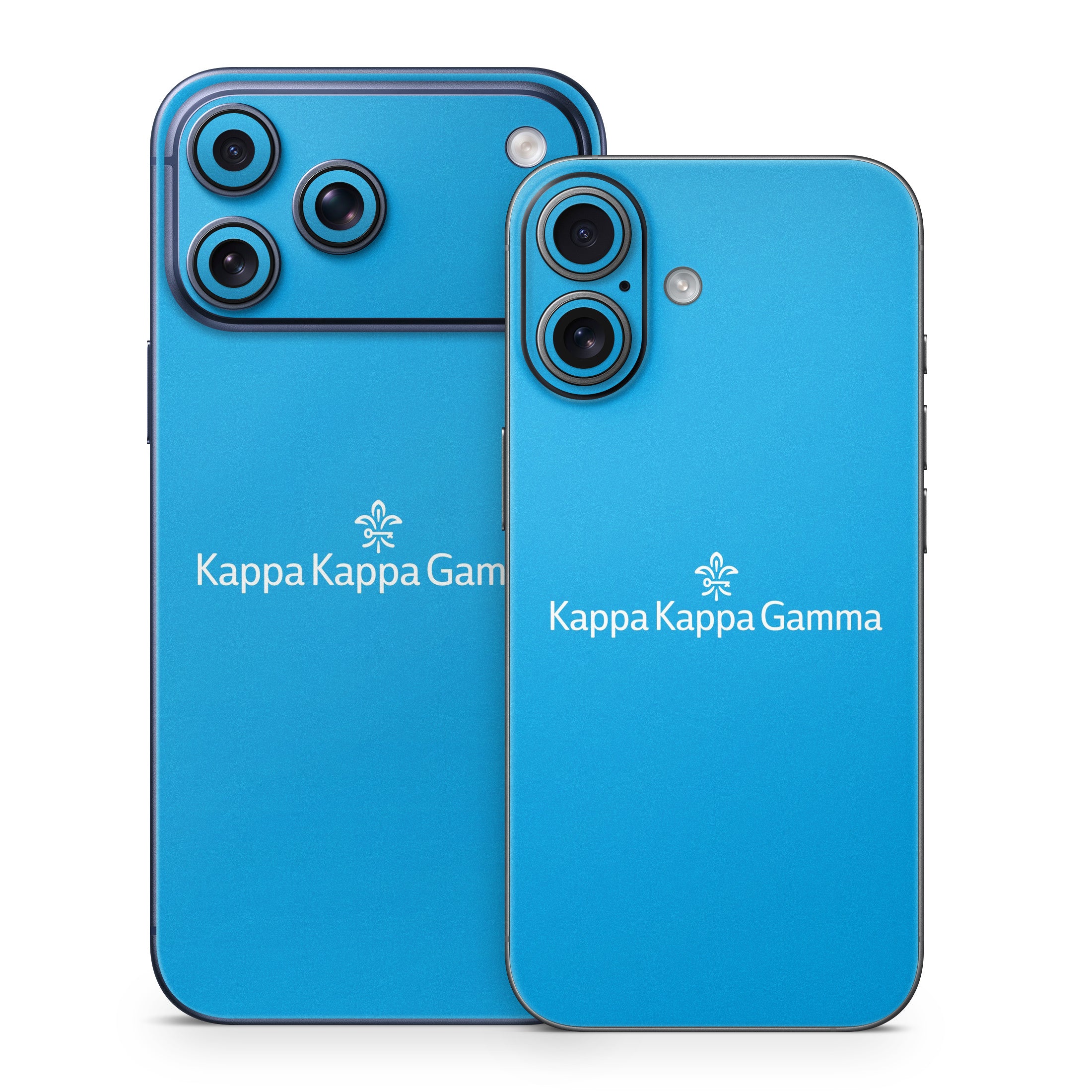 Kappa Kappa Gamma Brandmark Gamma Blue - Apple iPhone 17 Skin
