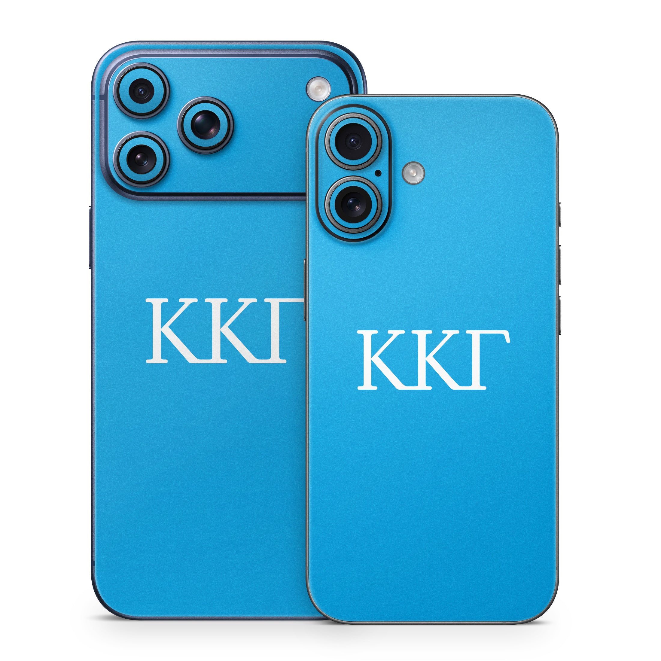 Kappa Kappa Gamma Greek Letters Gamma Blue - Apple iPhone 17 Skin