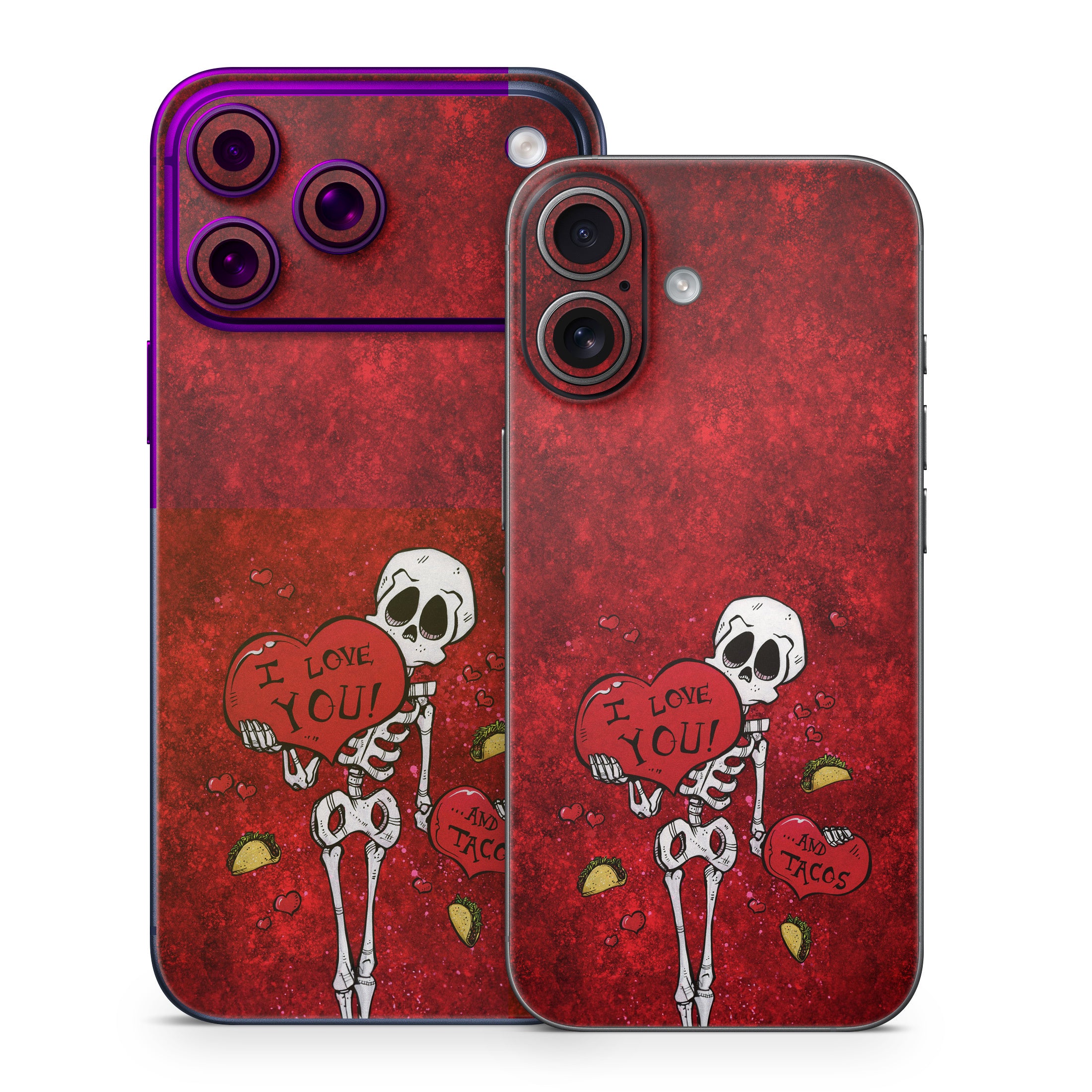 I Love You And Tacos - Apple iPhone 17 Skin