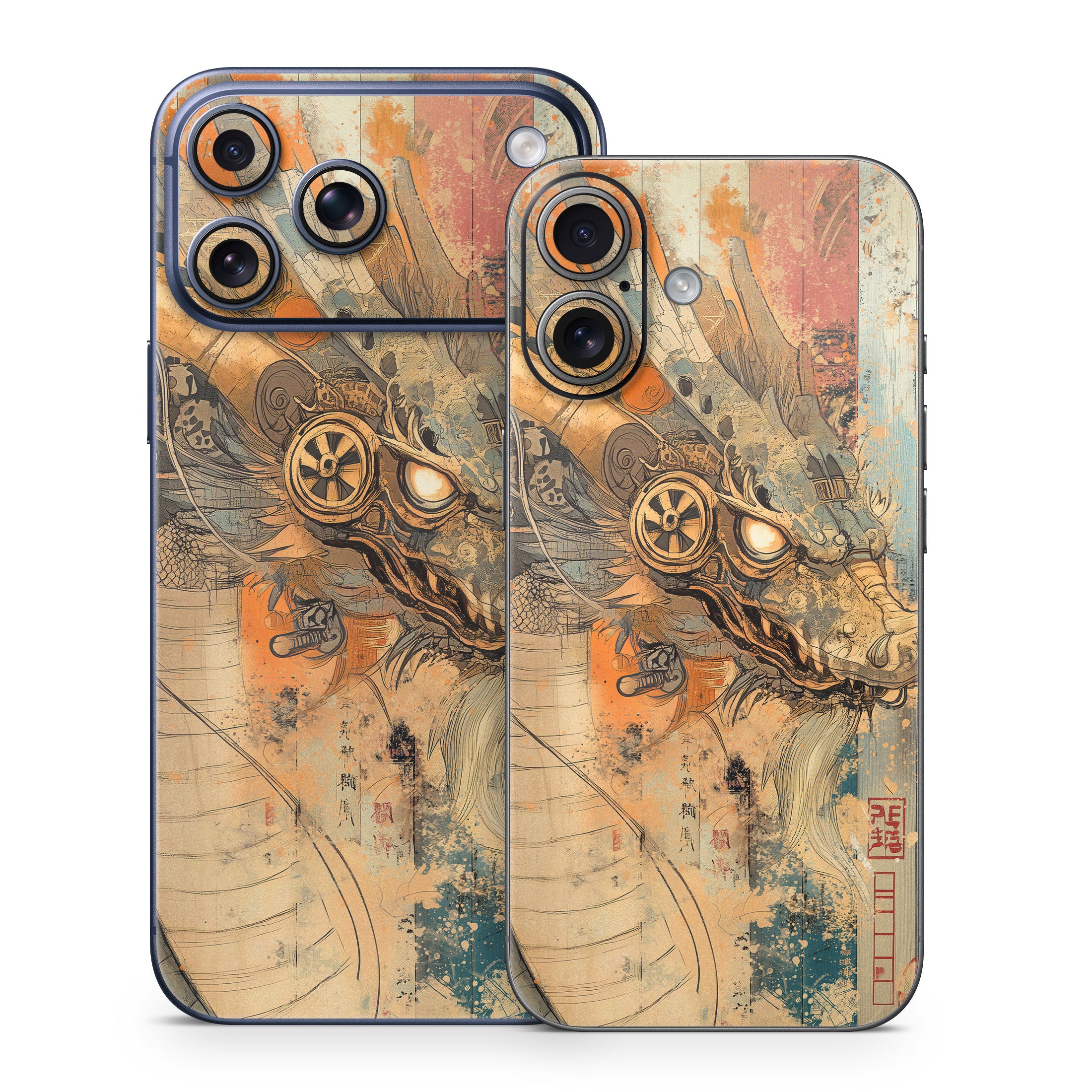 Orange Dragon - Apple iPhone 17 Skin