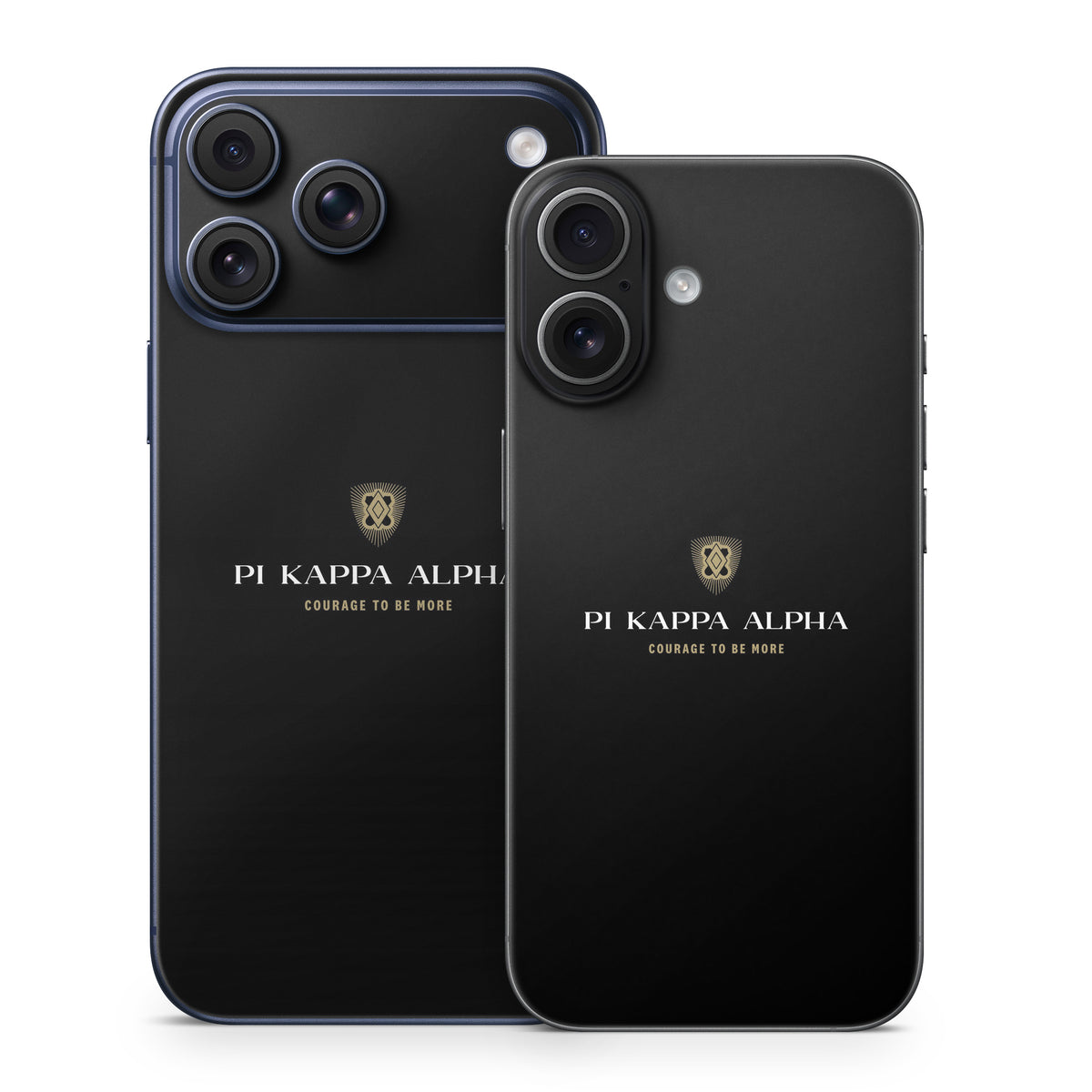 Pi Kappa Alpha Formal Logo Black - Apple iPhone 17 Skin