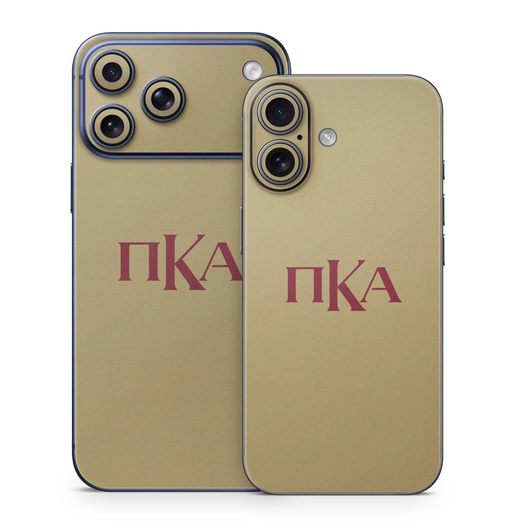 Pi Kappa Alpha Greek Letters Gold - Apple iPhone 17 Skin