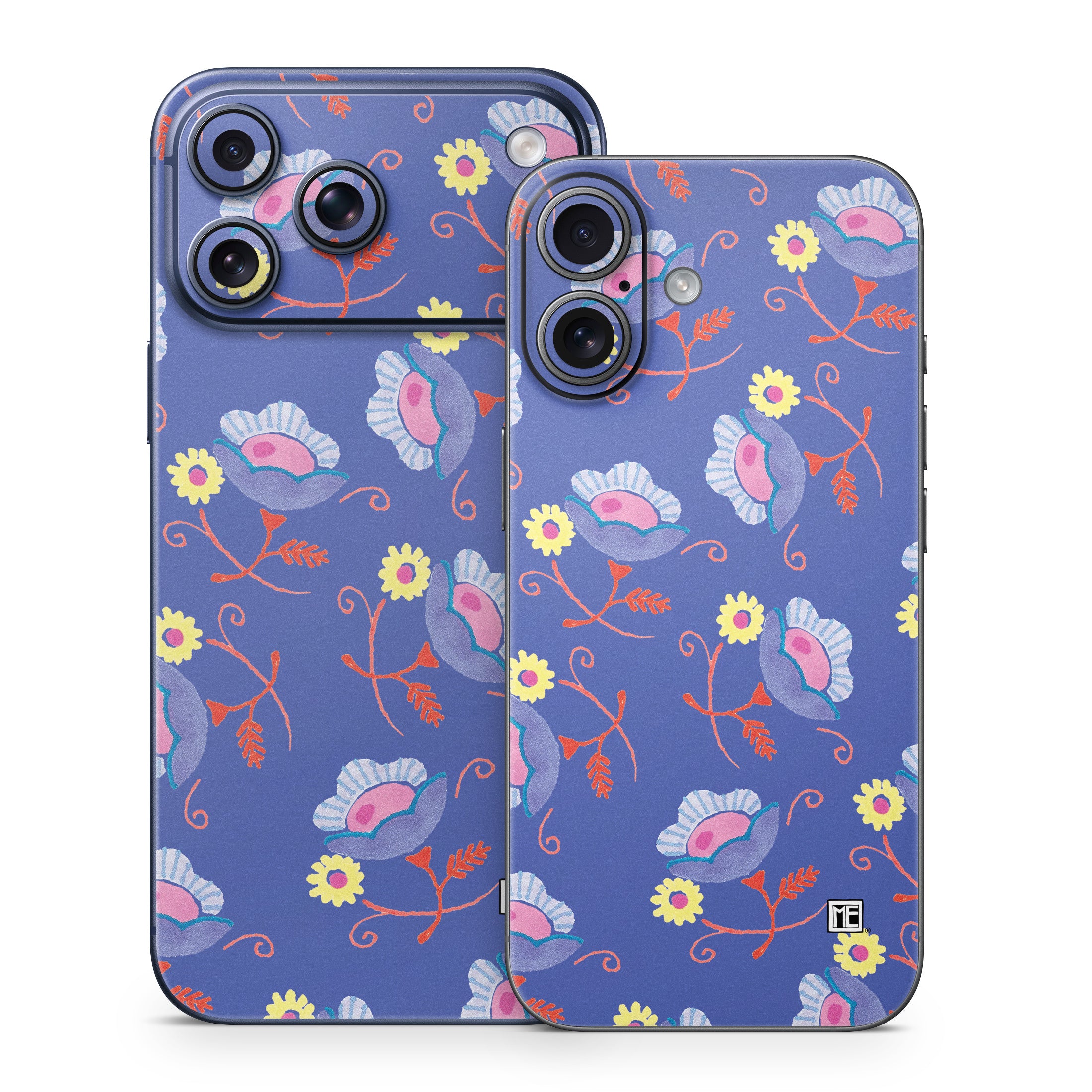 Purple Flowers - Apple iPhone 17 Skin