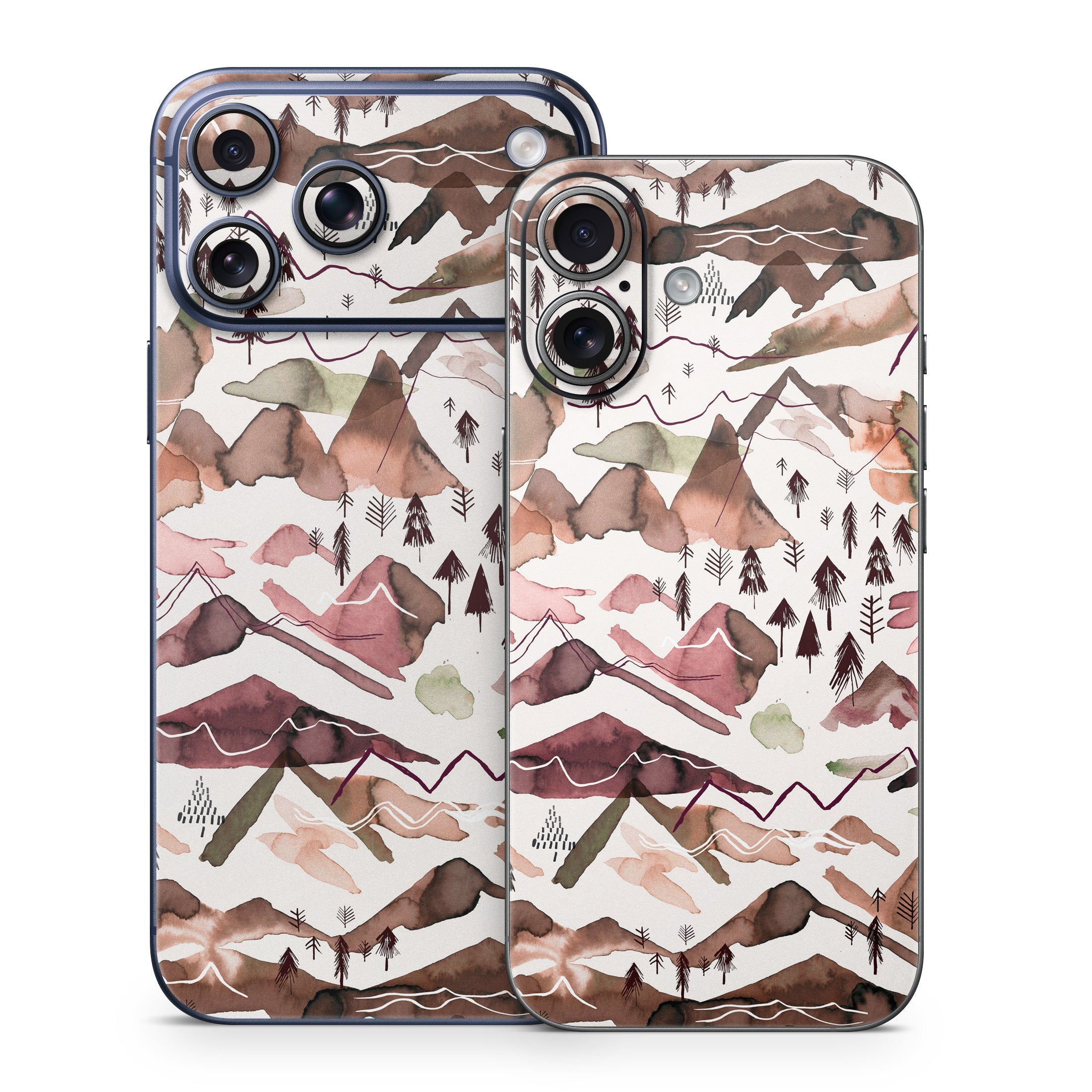 Red Mountains - Apple iPhone 17 Skin
