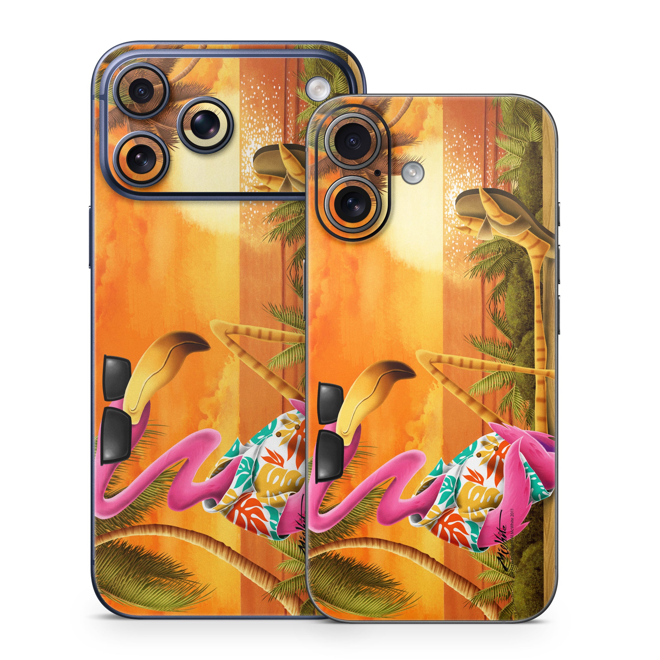 Sunset Flamingo - Apple iPhone 17 Skin