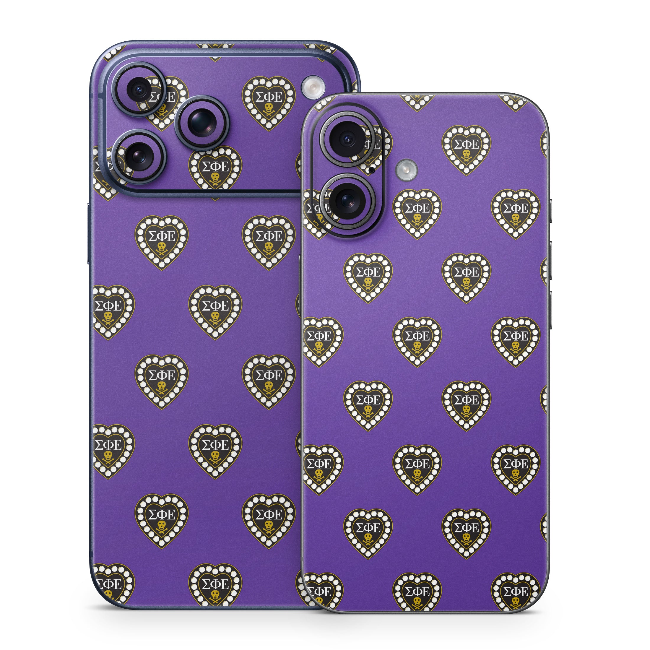 Sigma Phi Epsilon Badge Pattern Purple - Apple iPhone 17 Skin