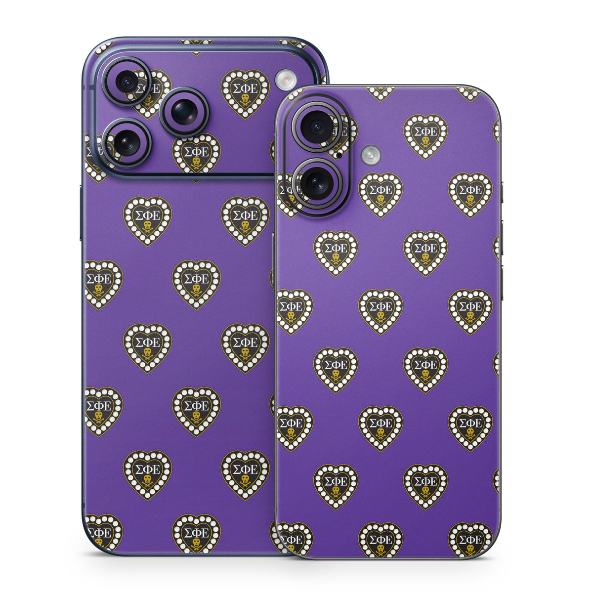 Sigma Phi Epsilon Badge Pattern Purple - Apple iPhone 17 Skin
