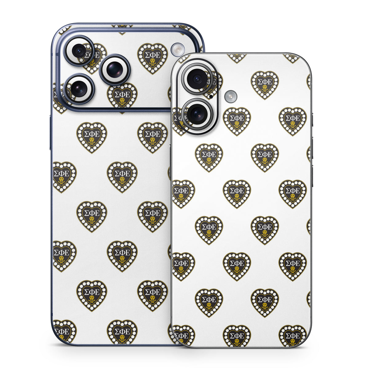Sigma Phi Epsilon Badge Pattern White - Apple iPhone 17 Skin