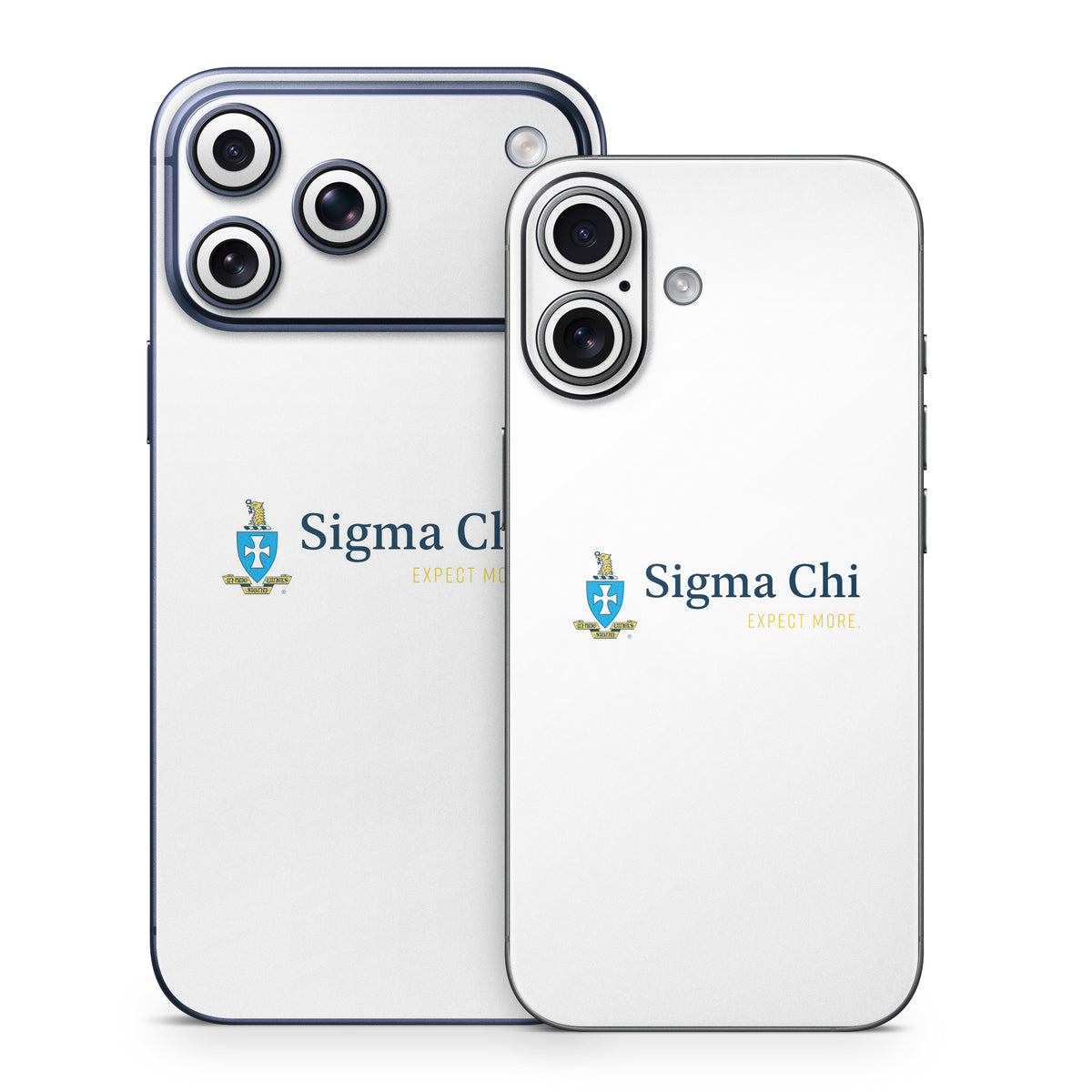 Sigma Chi Logo White - Apple iPhone 17 Skin