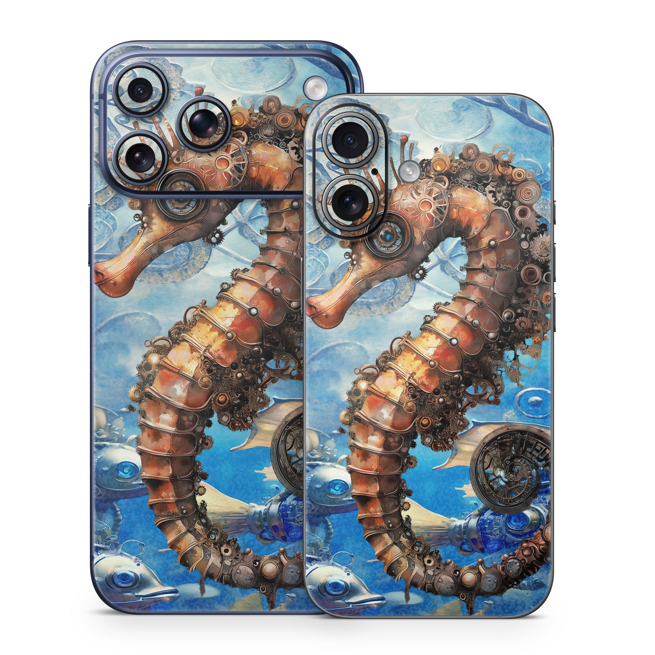 Steampunk Seahorse - Apple iPhone 17 Skin