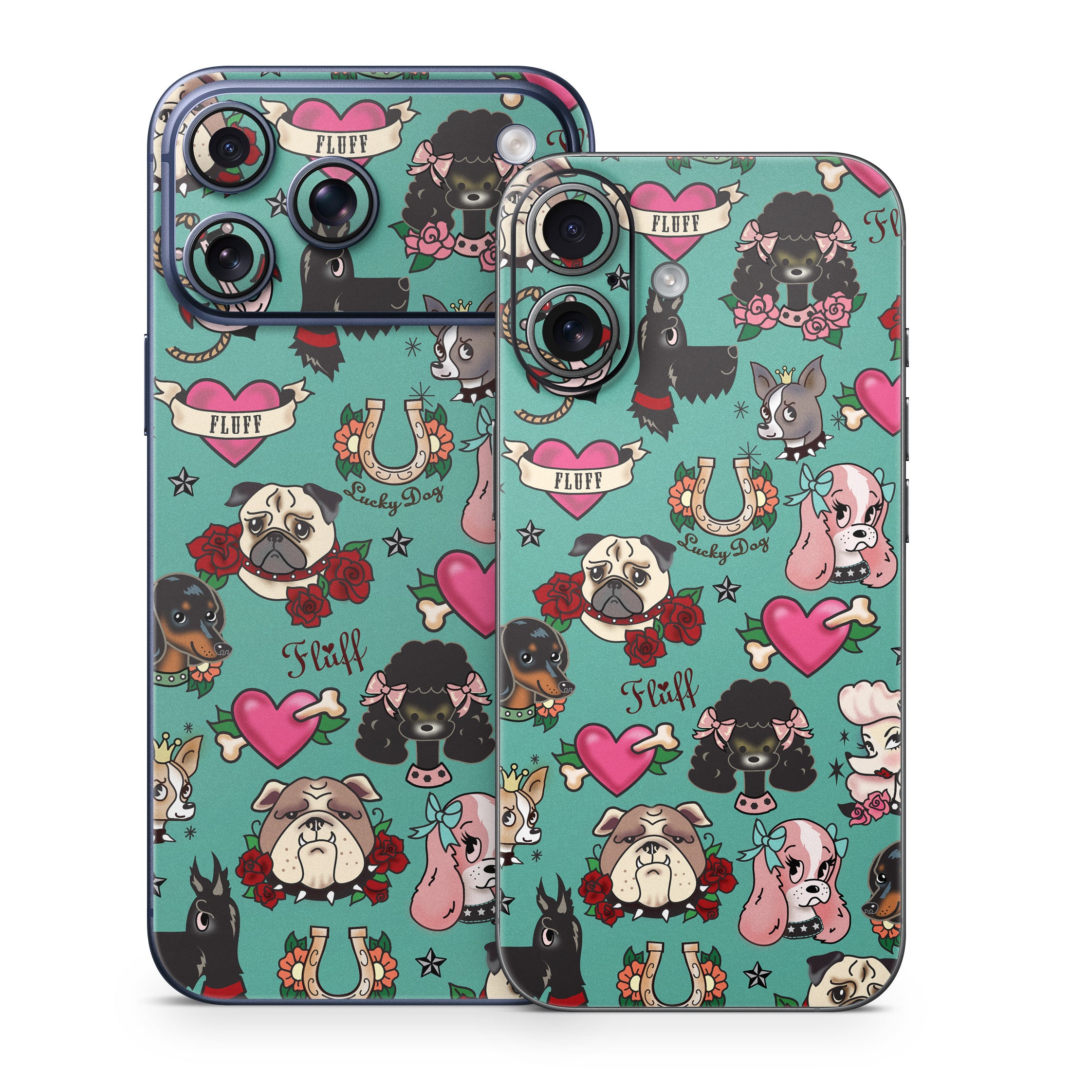 Tattoo Dogs - Apple iPhone 17 Skin