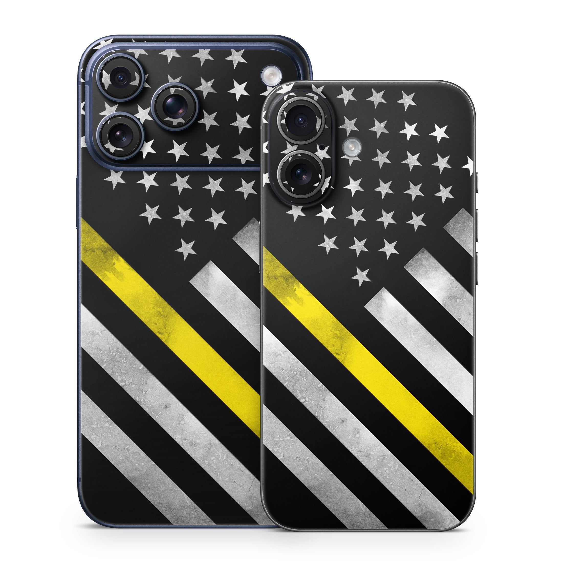 Thin Yellow Line Hero - Apple iPhone 17 Skin