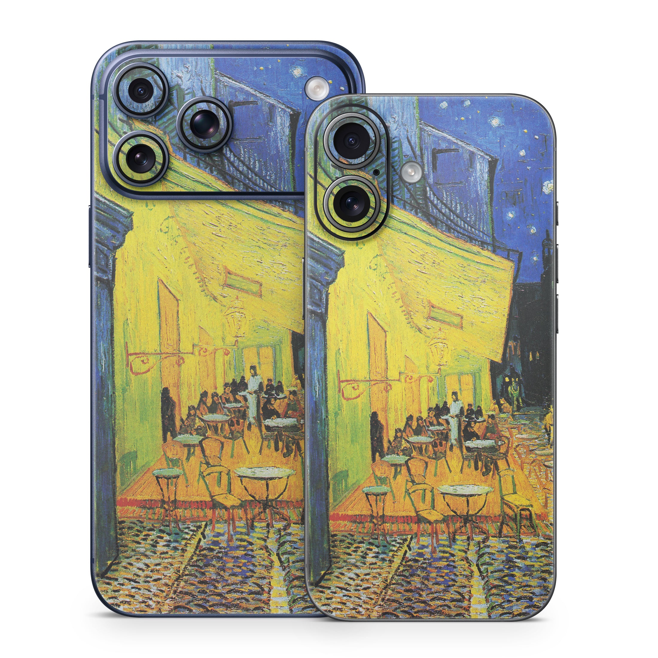 Cafe Terrace At Night - Apple iPhone 17 Skin