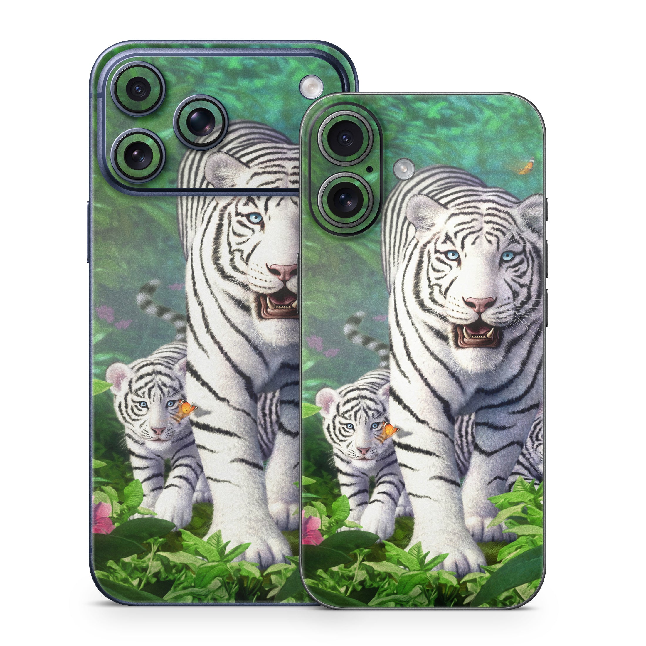 White Tigers - Apple iPhone 17 Skin