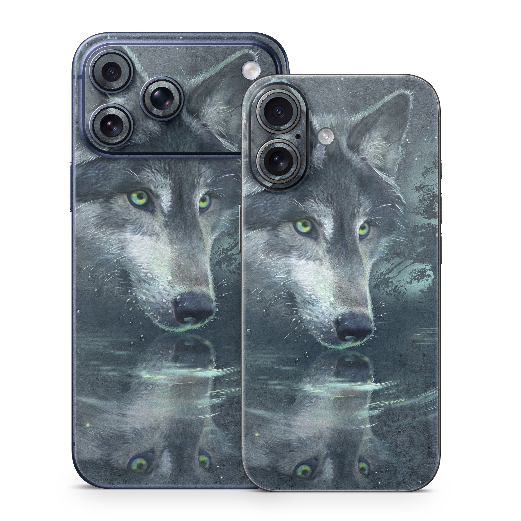Wolf Reflection - Apple iPhone 17 Skin