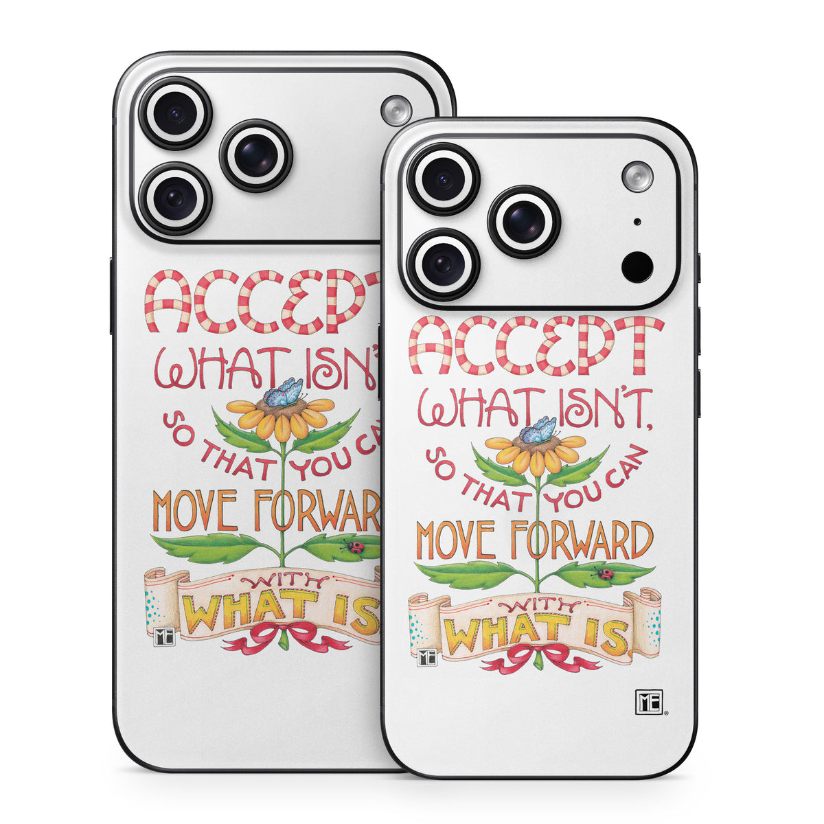 Accept What Isn't - Apple iPhone 18 Skin