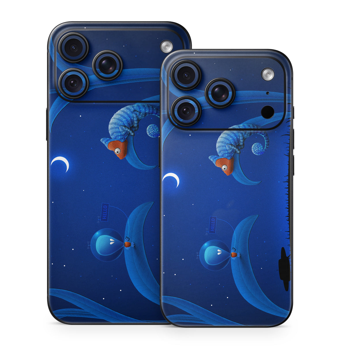 Alien and Chameleon - Apple iPhone 18 Skin