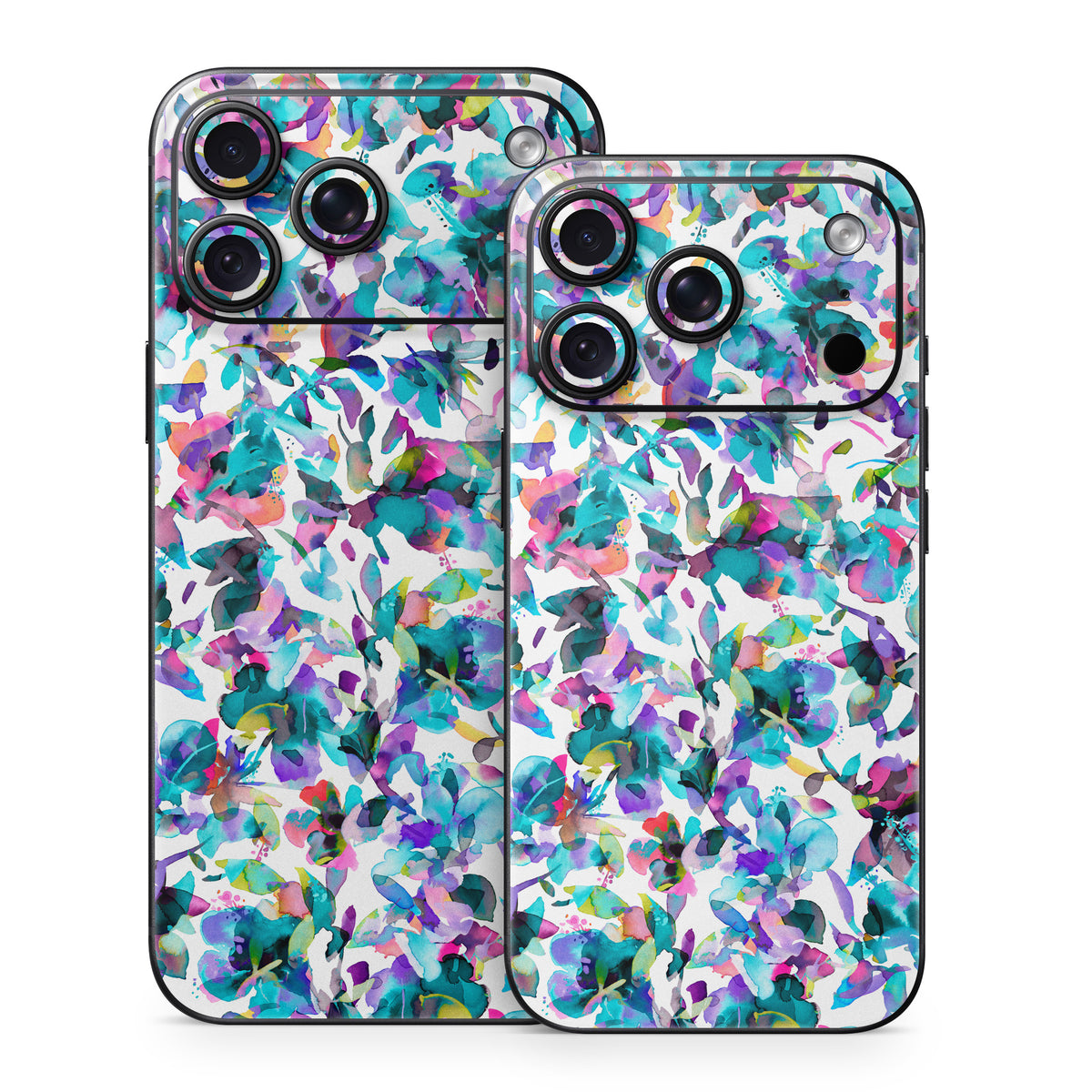 Aquatic Flowers - Apple iPhone 18 Skin