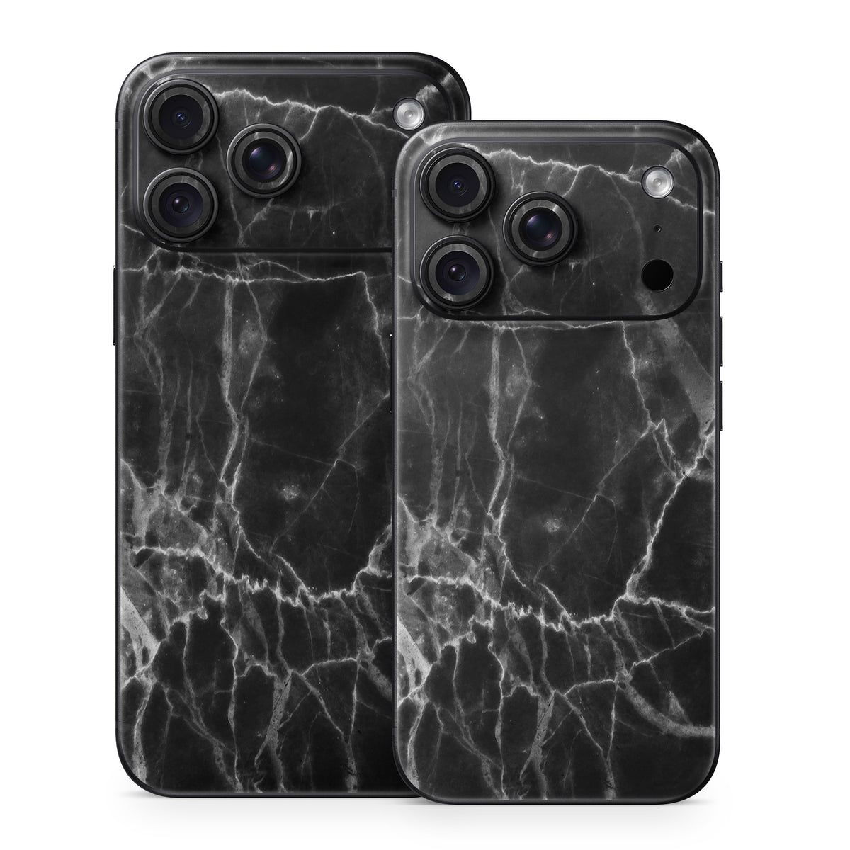 Black Marble - Apple iPhone 18 Skin