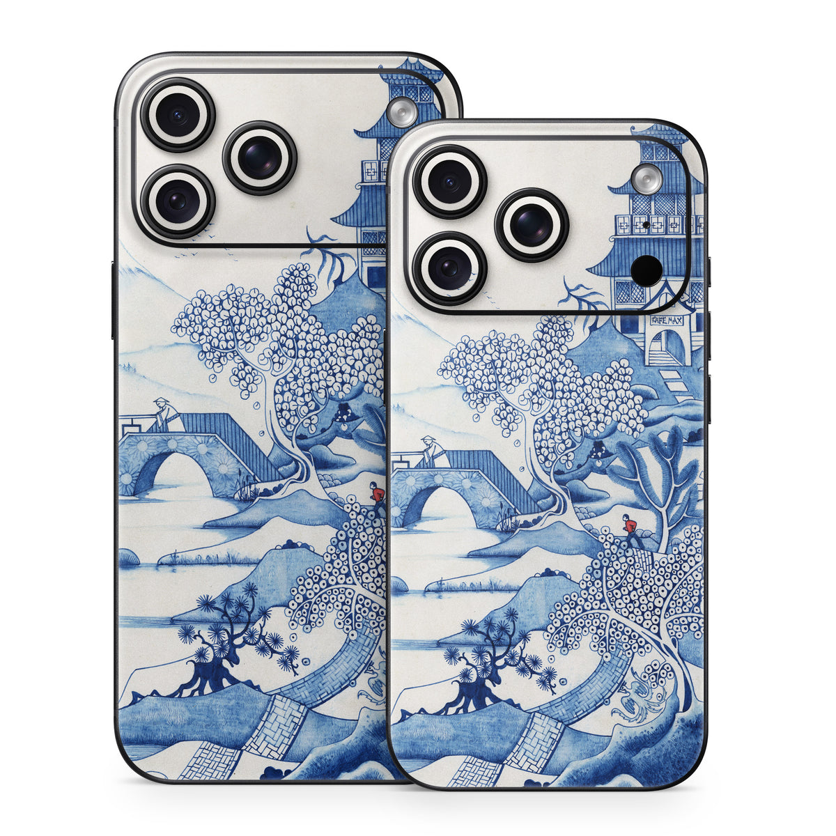 Blue Willow - Apple iPhone 18 Skin