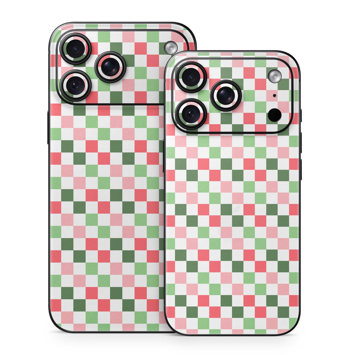 Christmas Checkers - Apple iPhone 18 Skin