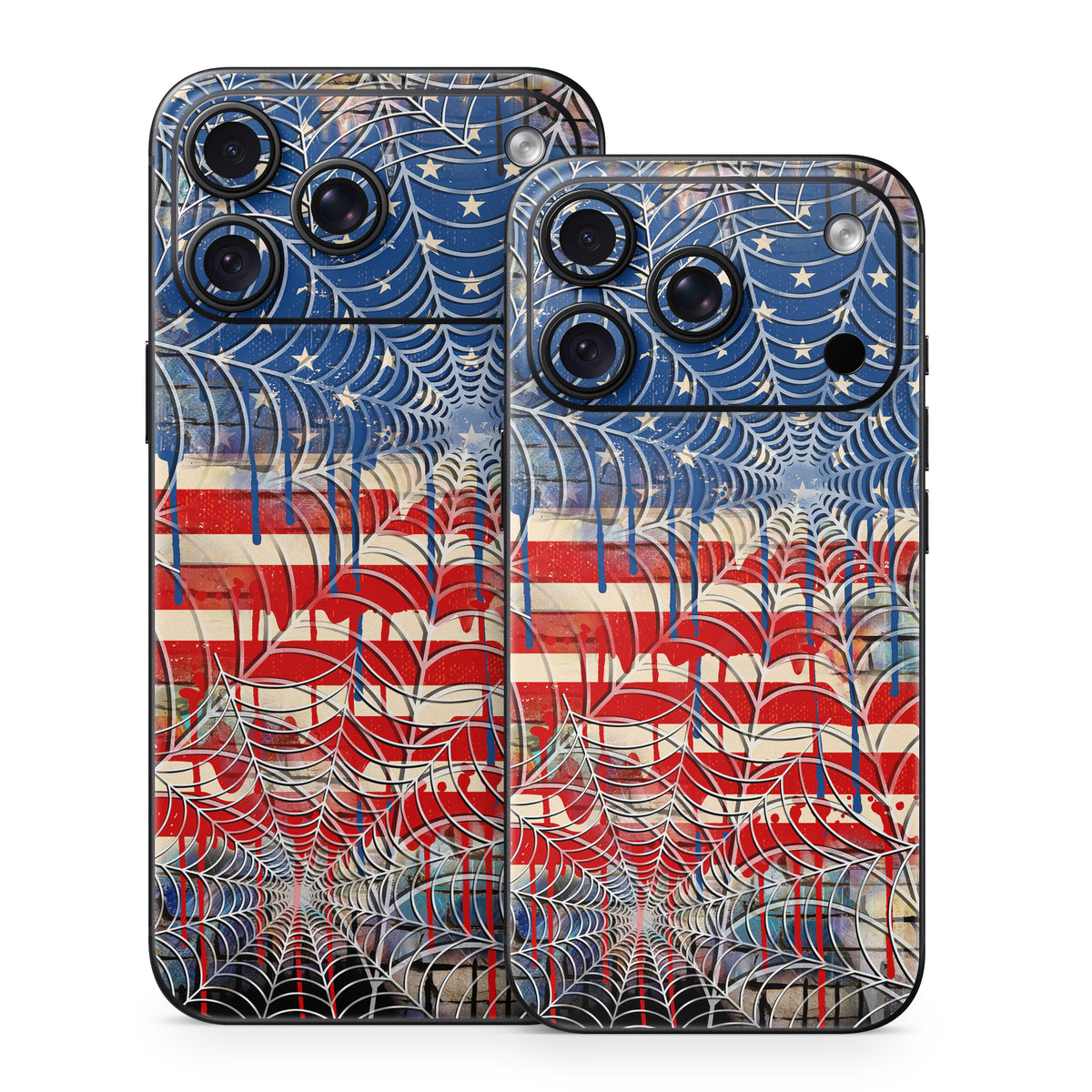Cobweb Flag - Apple iPhone 18 Skin