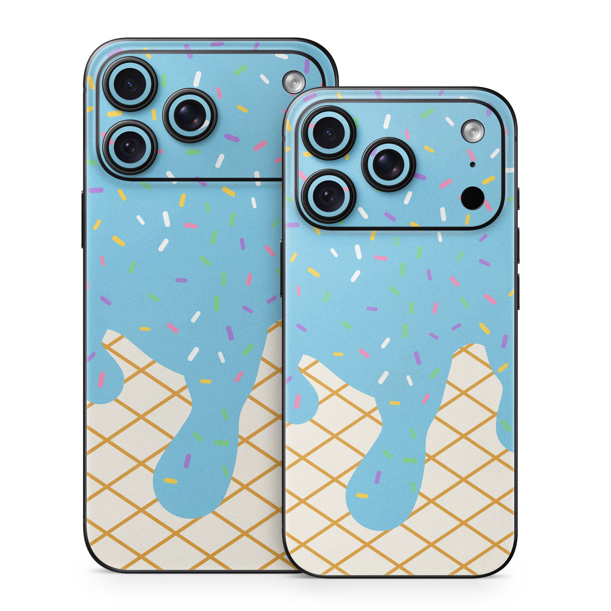 Cotton Candy Ice Cream Drip - Apple iPhone 18 Skin