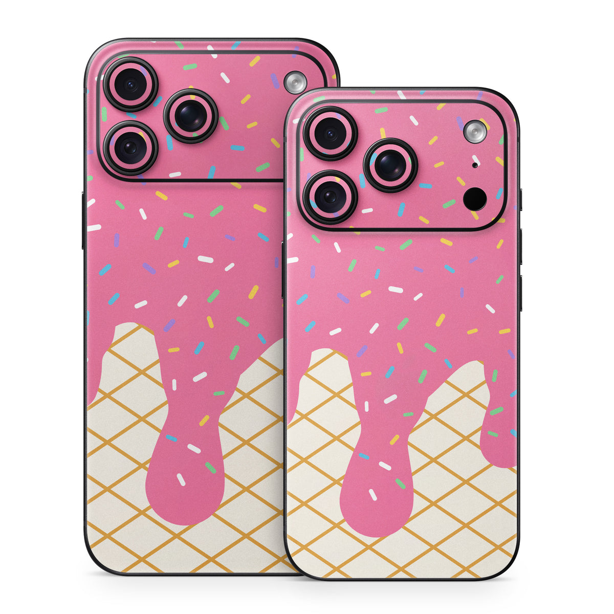 Strawberry Ice Cream Drip - Apple iPhone 18 Skin