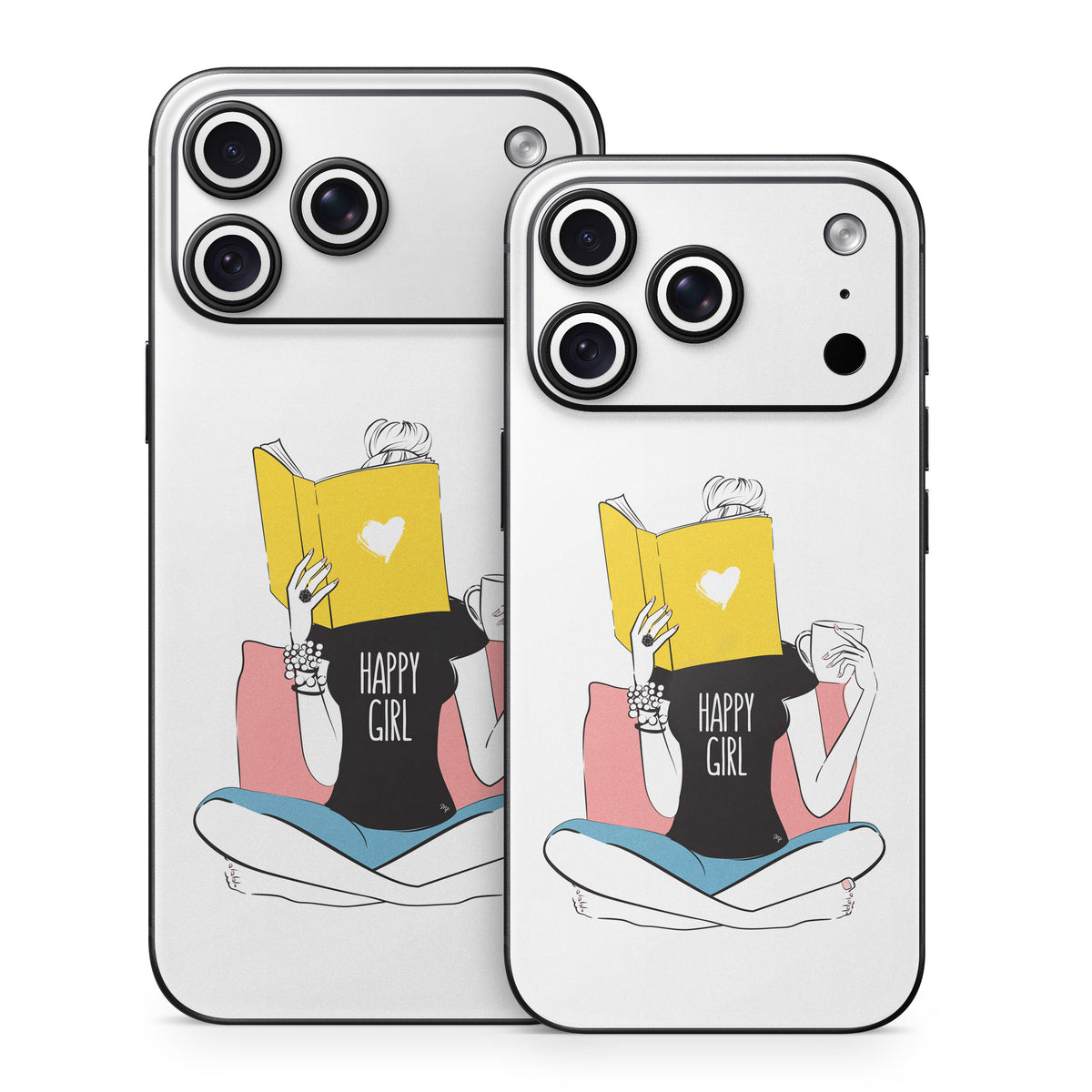 Happy Girl - Apple iPhone 18 Skin