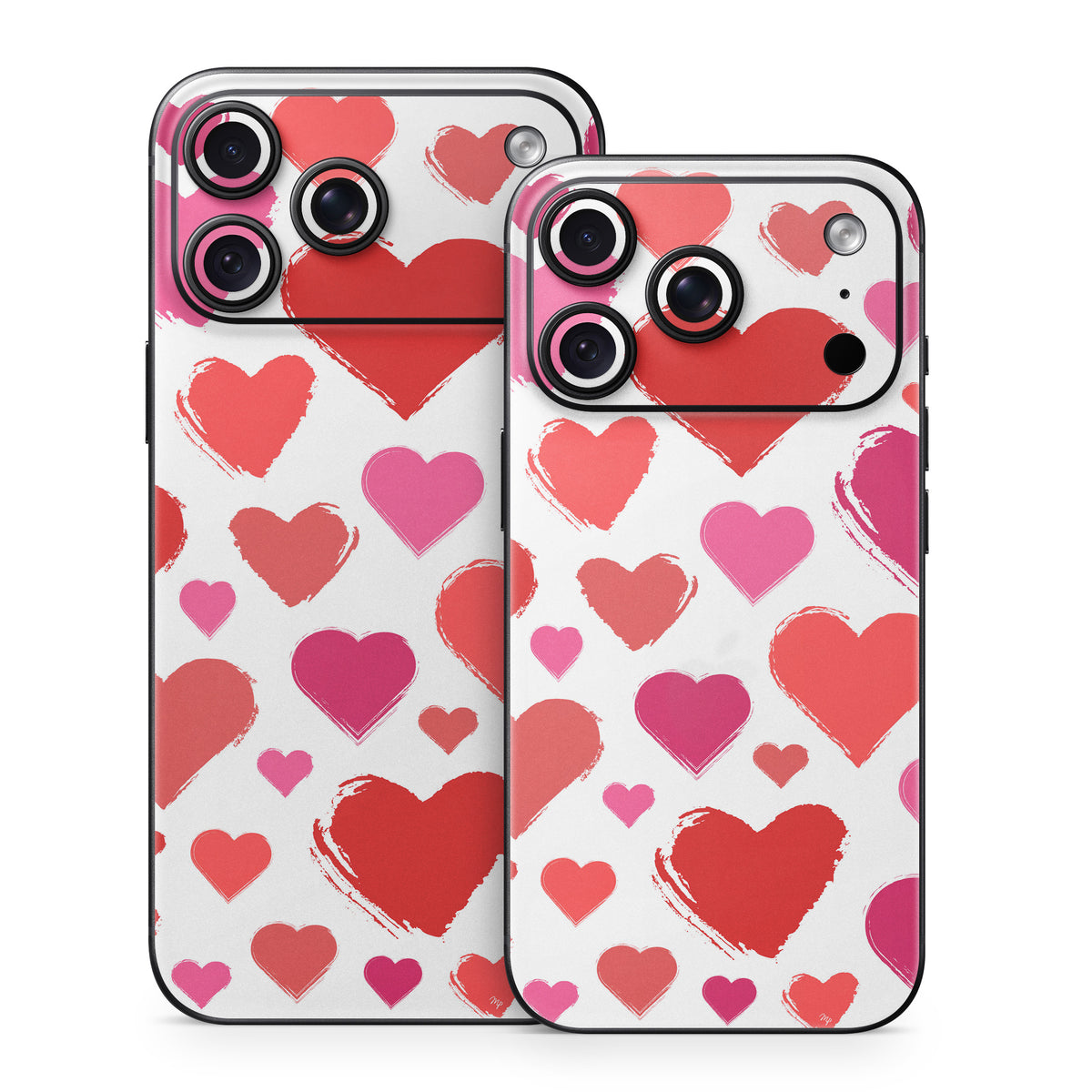 Hearts - Apple iPhone 18 Skin