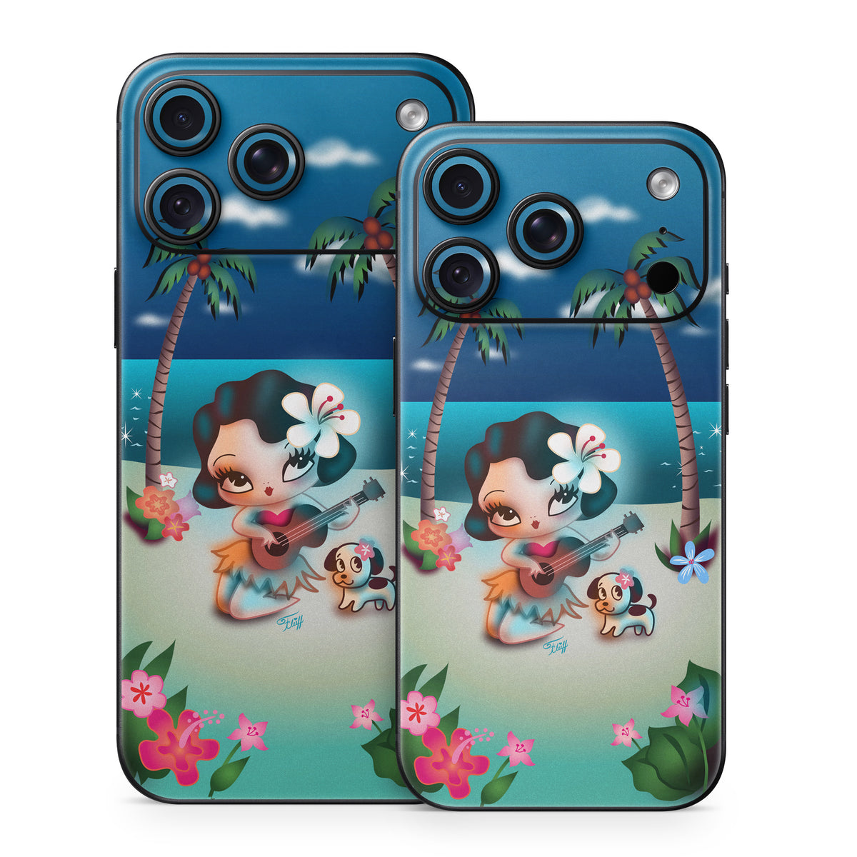 Hula Night - Apple iPhone 18 Skin