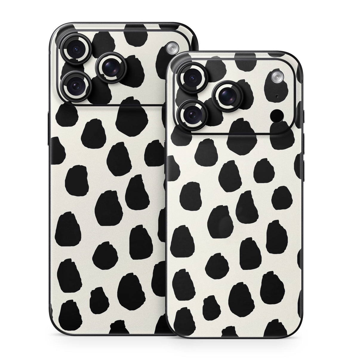 Inky Spots Cream - Apple iPhone 18 Skin