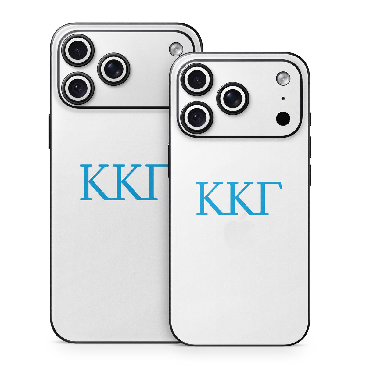 Kappa Kappa Gamma Greek Letters White - Apple iPhone 18 Skin