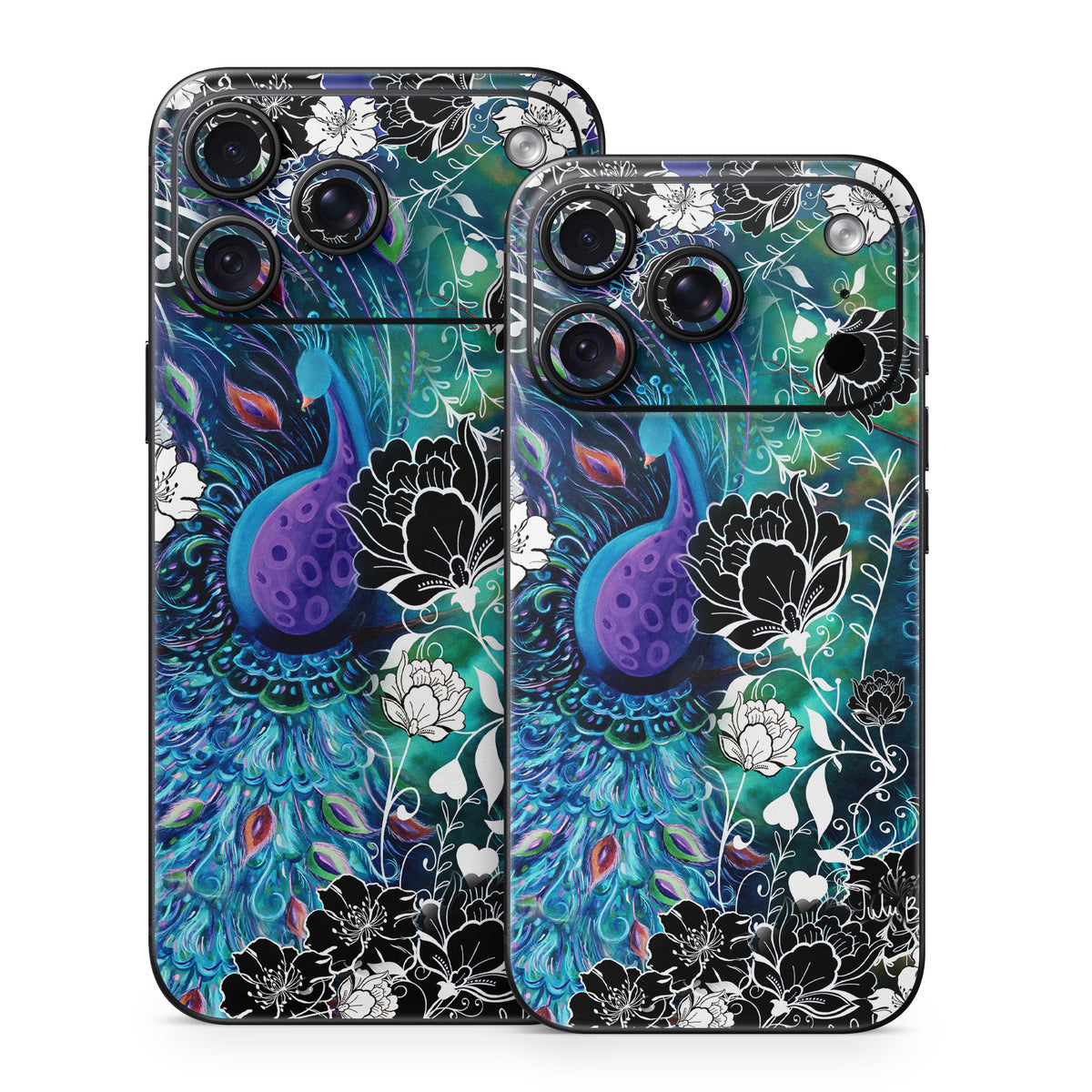 Peacock Garden - Apple iPhone 18 Skin