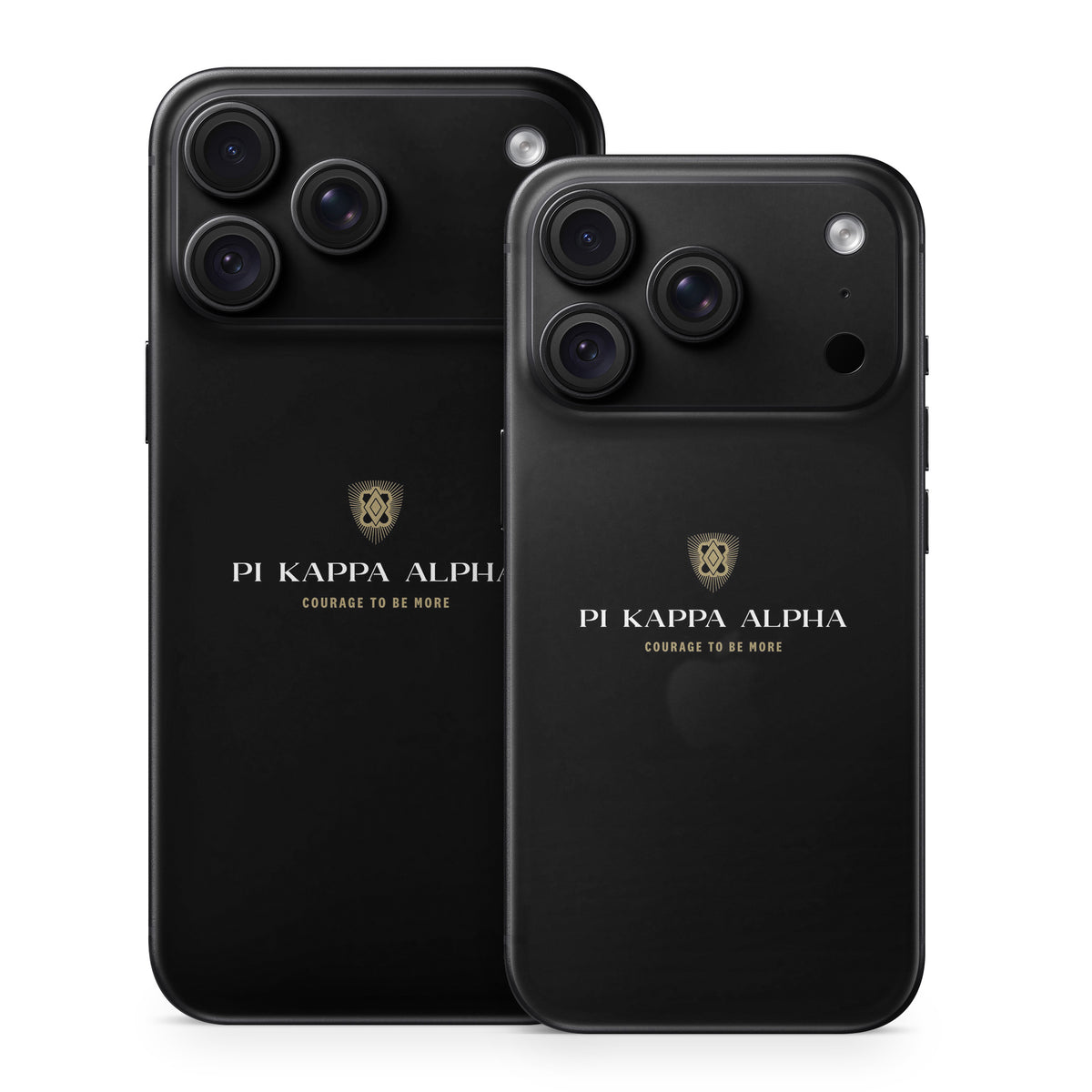 Pi Kappa Alpha Formal Logo Black - Apple iPhone 18 Skin