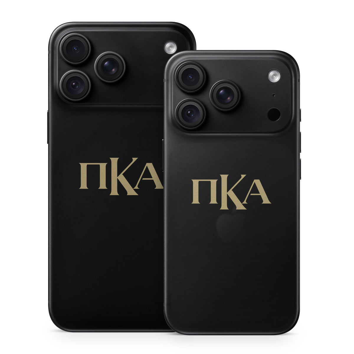 Pi Kappa Alpha Greek Letters Black - Apple iPhone 18 Skin