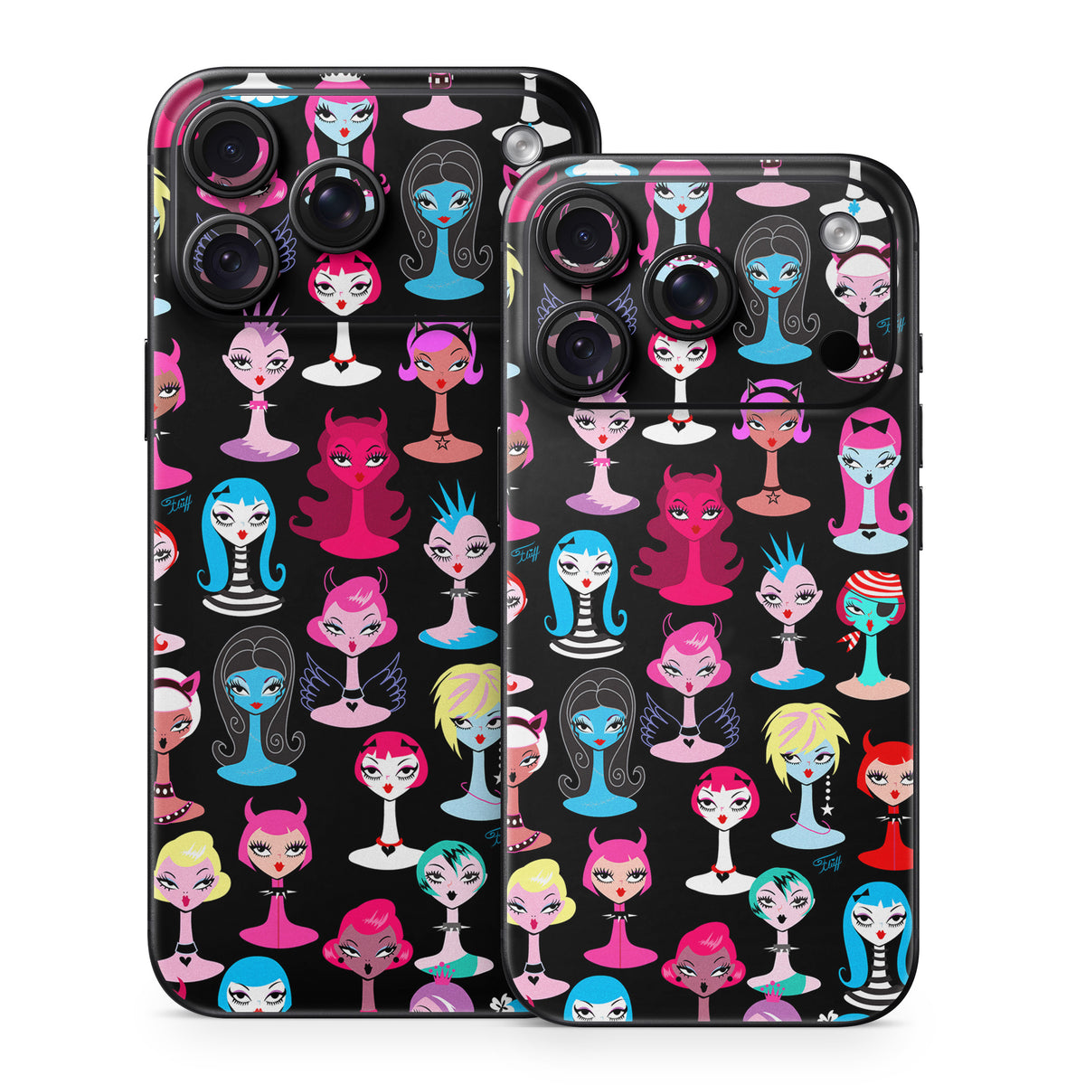 Punky Goth Dollies - Apple iPhone 18 Skin