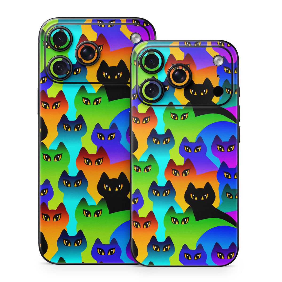 Rainbow Cats - Apple iPhone 18 Skin