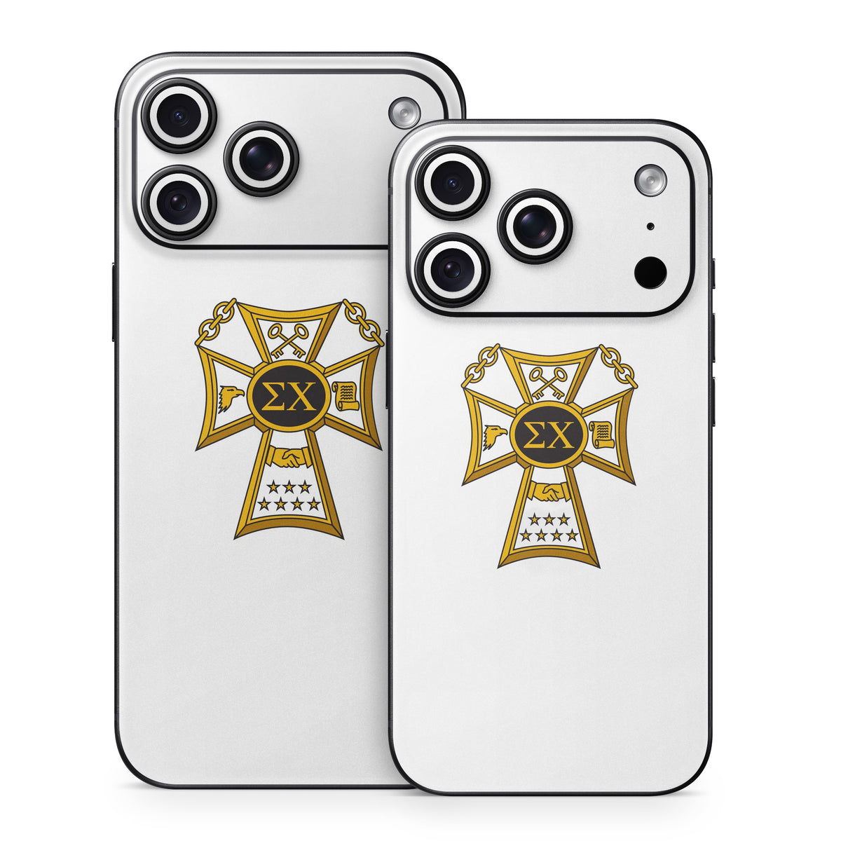 Sigma Chi Badge White - Apple iPhone 18 Skin