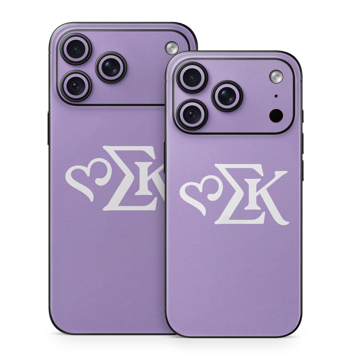 Sigma Kappa Greek Letters Dove Love on Legacy Lavender - Apple iPhone 18 Skin