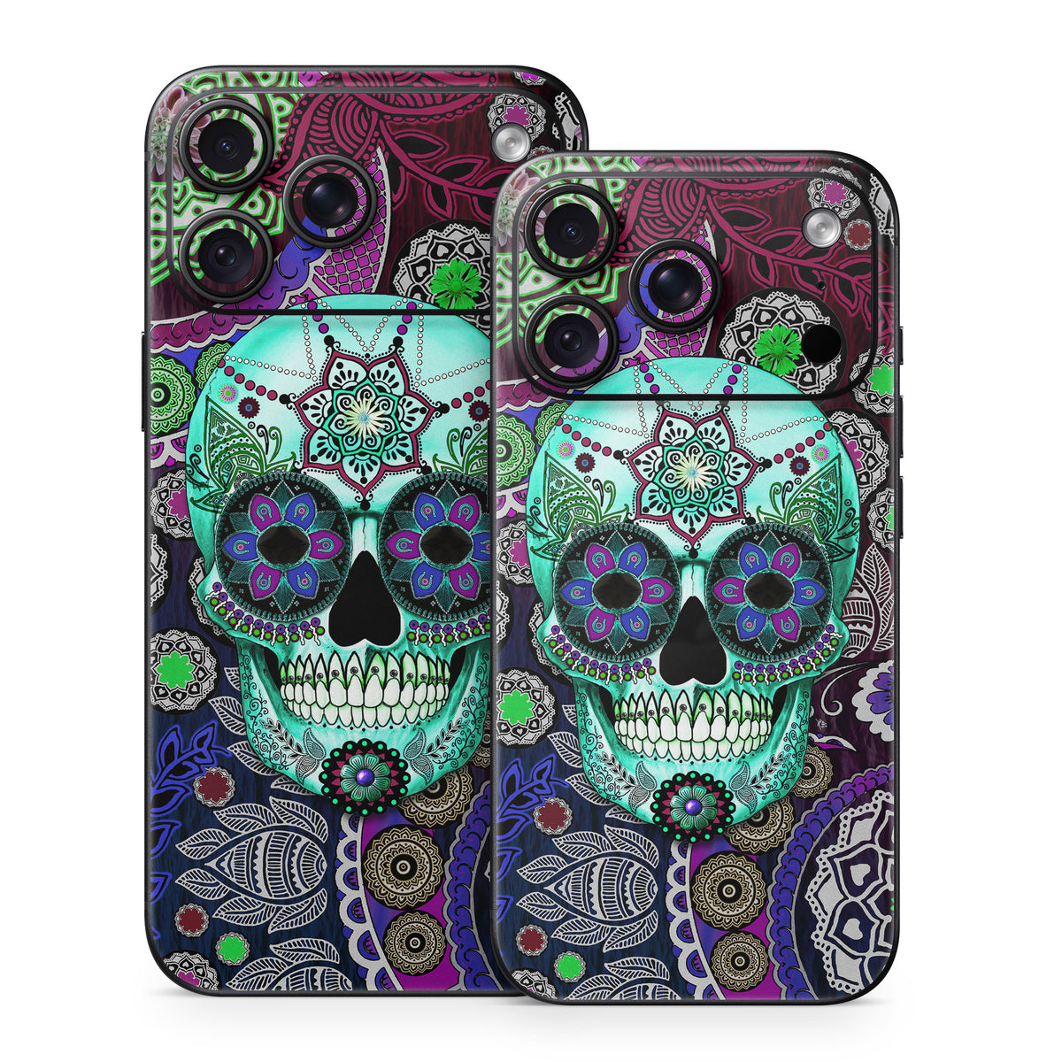 Sugar Skull Sombrero - Apple iPhone 18 Skin