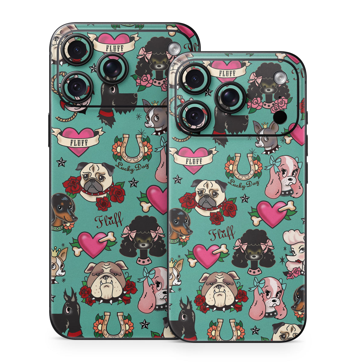 Tattoo Dogs - Apple iPhone 18 Skin