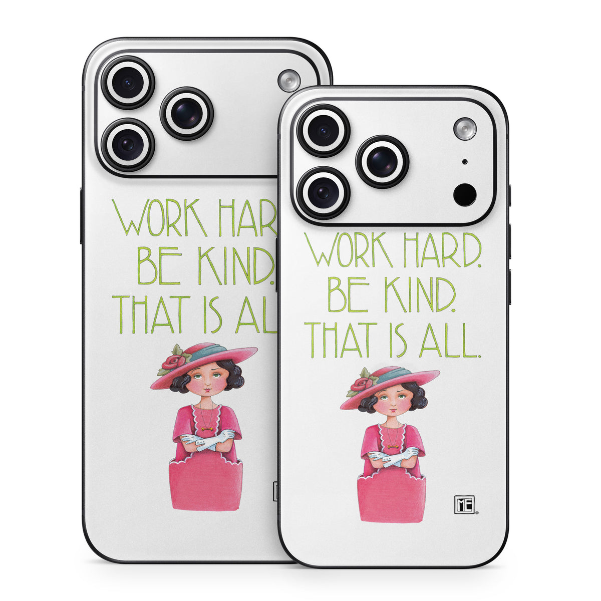 Work Hard - Apple iPhone 18 Skin