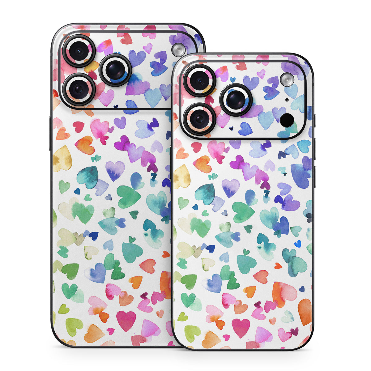 Valentines Love Hearts - Apple iPhone 18 Skin