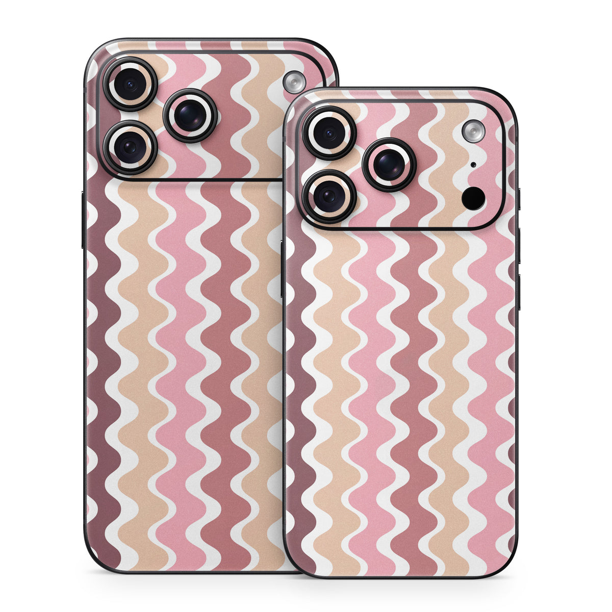 Pink Waves - Apple iPhone 18 Skin