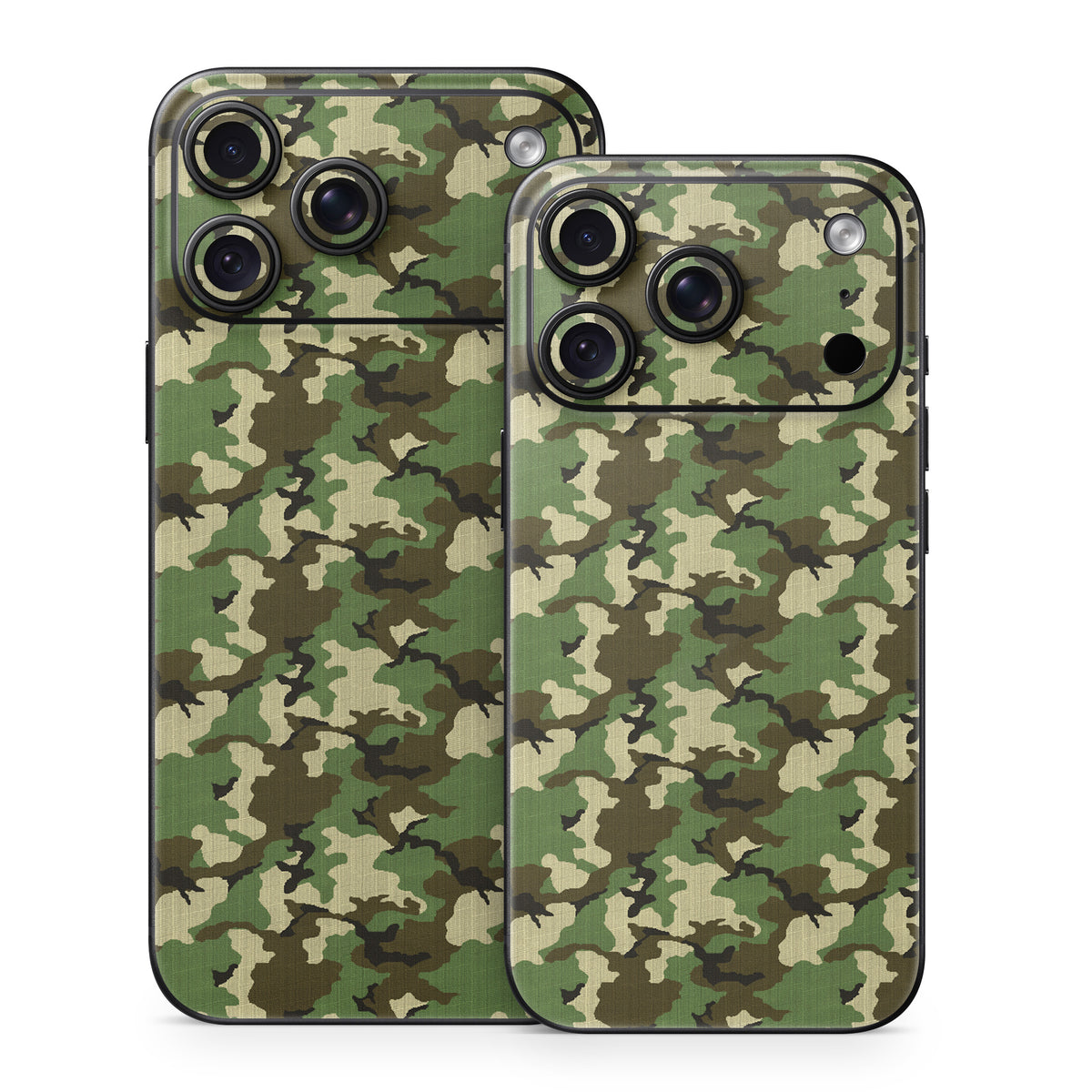 Woodland Camo - Apple iPhone 18 Skin