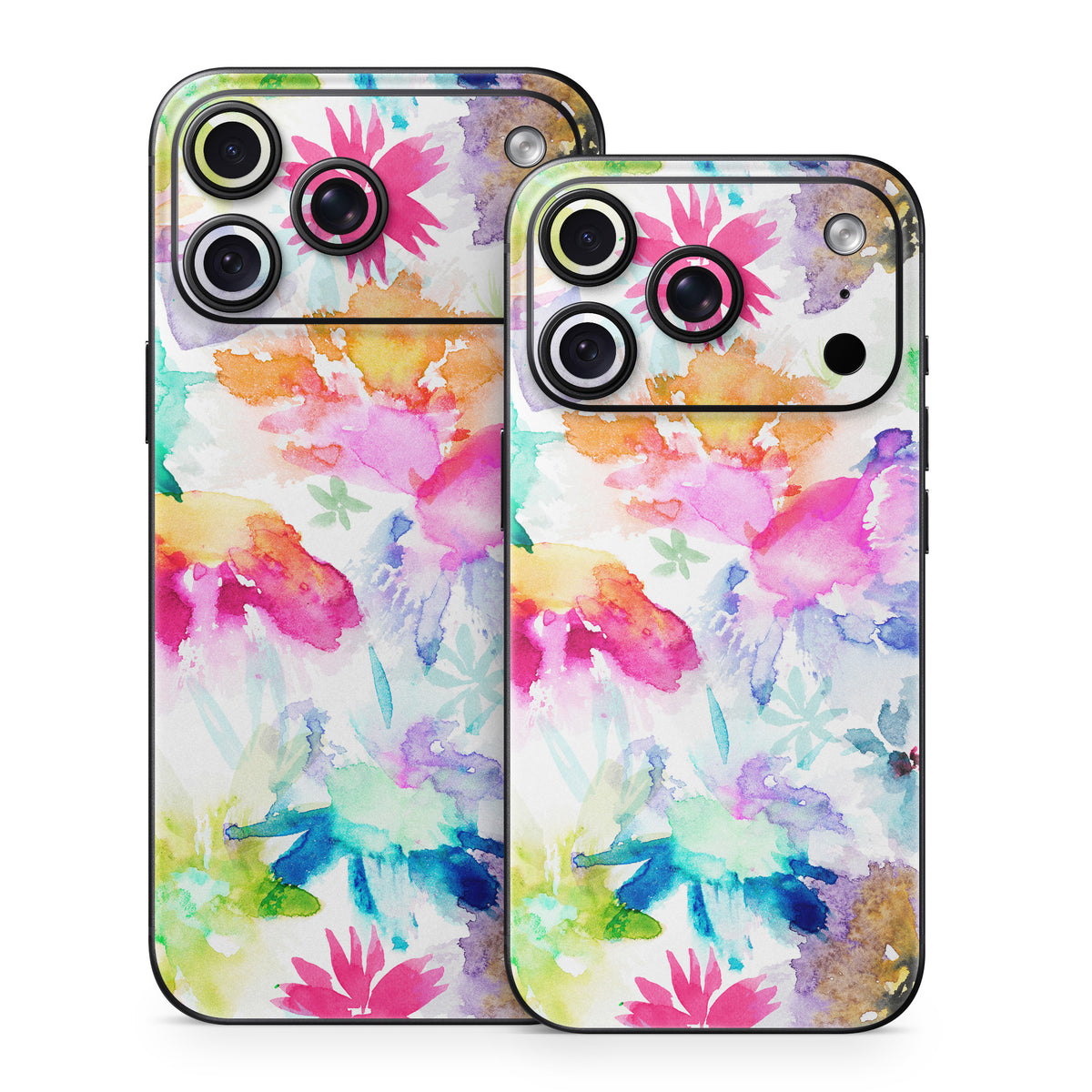 Watercolor Spring Memories - Apple iPhone 18 Skin