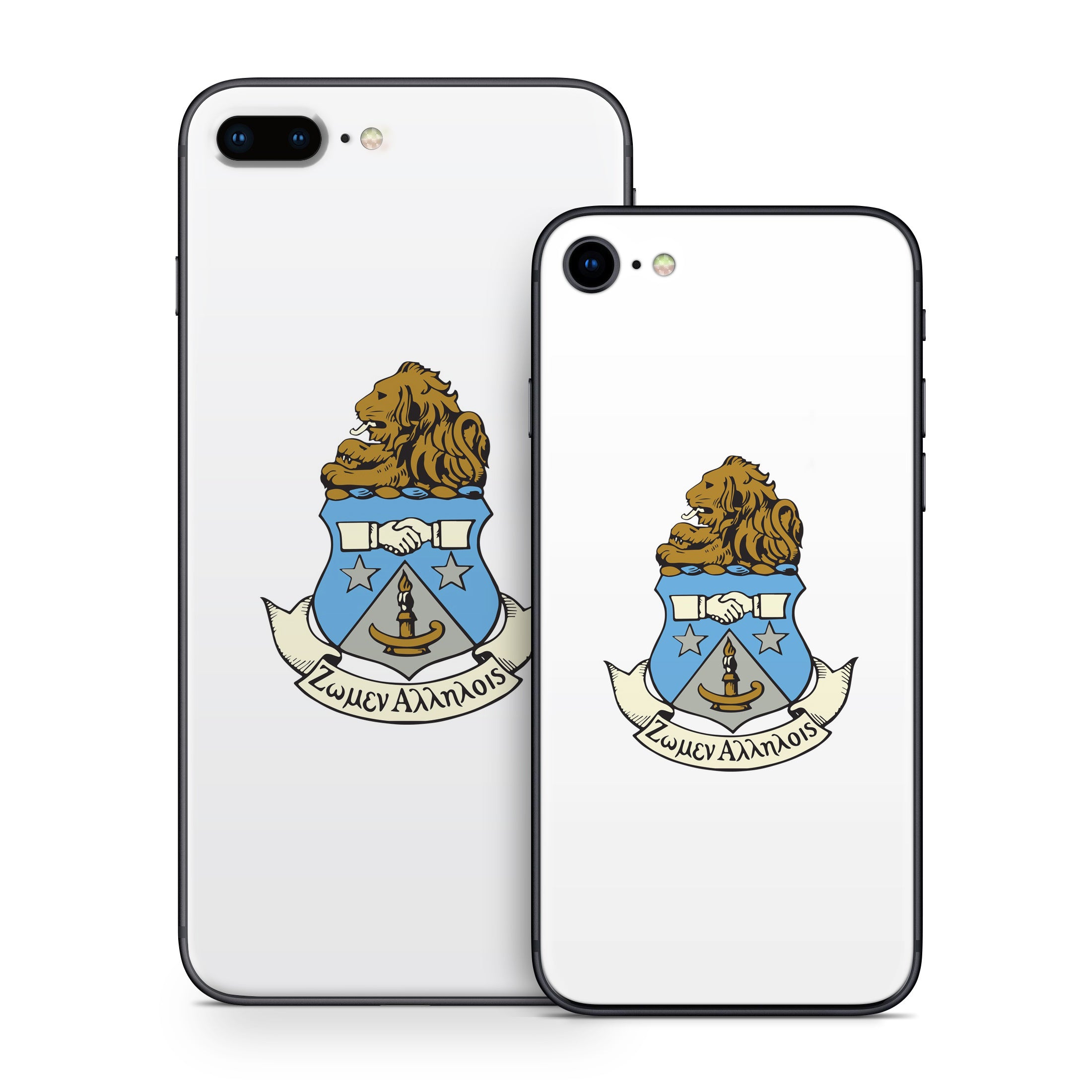 Alpha Delta Pi Crest White - Apple iPhone 8 Skin