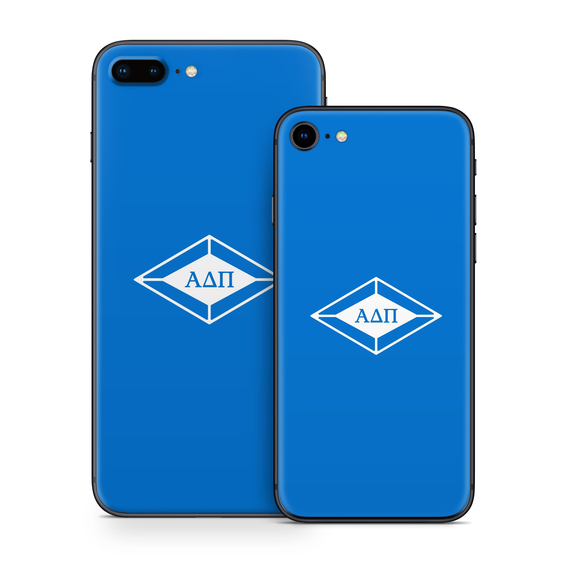 Alpha Delta Pi Diamond Letters Azure - Apple iPhone 8 Skin