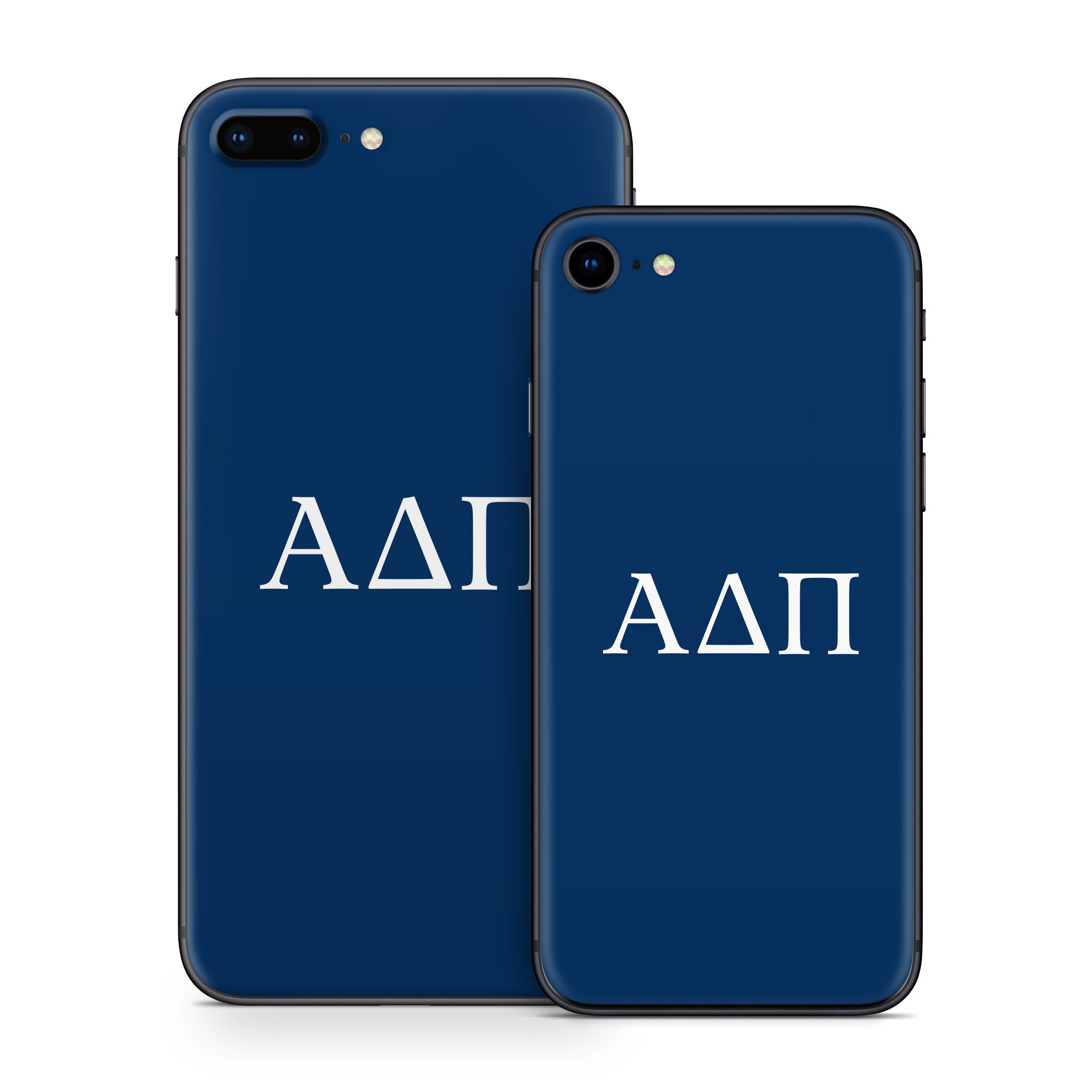 Alpha Delta Pi Greek Letters Midnight - Apple iPhone 8 Skin